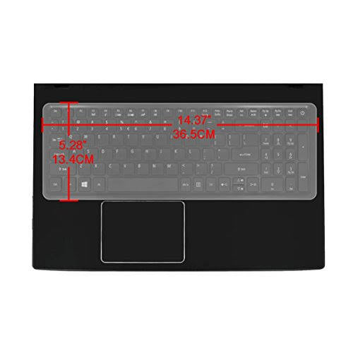 3-in-1 Laptop Protection Kit | Keyboard Cover + Front & Back Screen Protector | Laptop Keyboard & Screen Protective Set