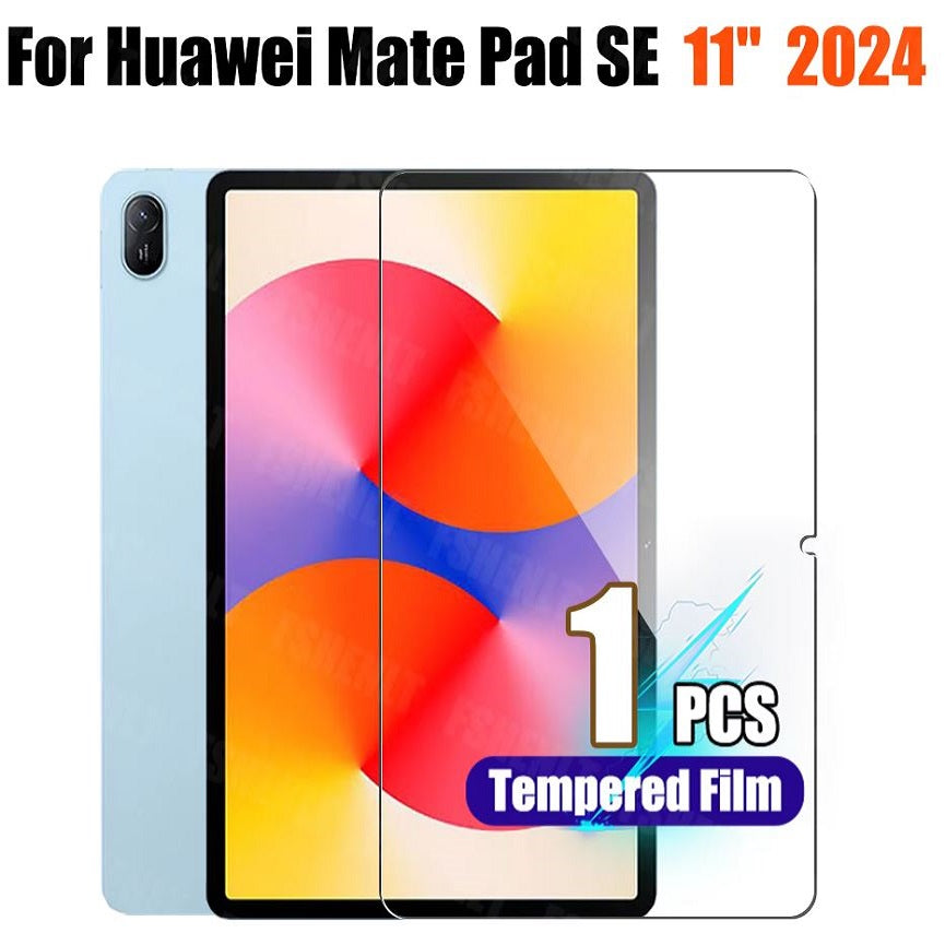 Tempered Glass Screen Protector for Huawei MatePad SE 11 Inch (2024) – HD Clear Scratch Resistant Tablet Screen Guard