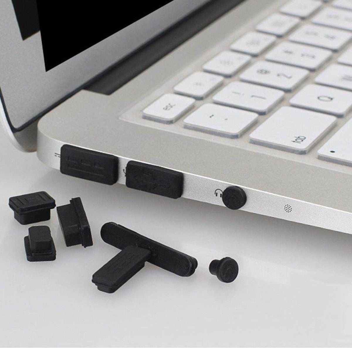 16Pcs Colorful Silicone Anti-Dust Plugs for Laptop & Computer Ports | USB Dust Proof Covers & Protective Port Stoppers