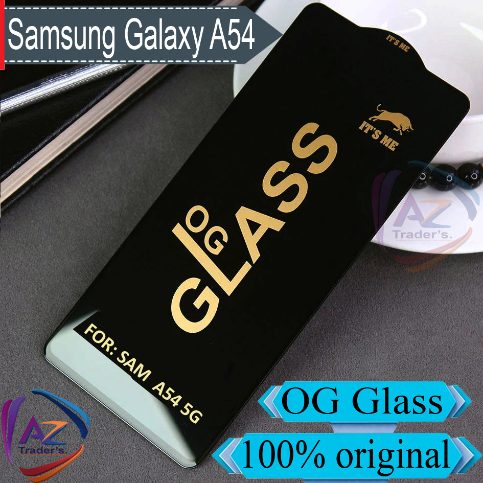 Gorilla Glass Screen Protector for Samsung Galaxy A54 5G – Full Edge-to-Edge Tempered Glass Screen Guard