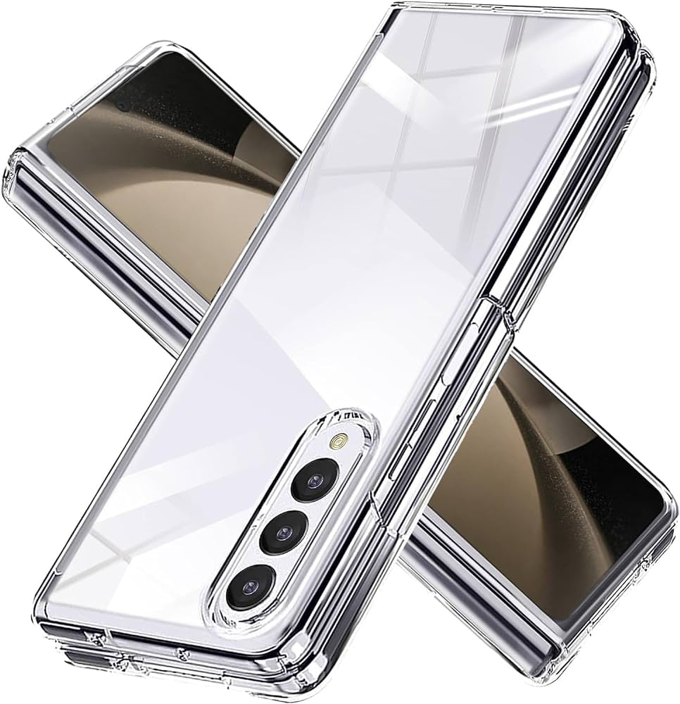Transparent Hard PC Protective Case for Samsung Galaxy Z Fold 3 / Fold 4 / Fold 5 / Fold 6 / Fold 7 / Fold 8 / Fold 8 Ultra – Clear Shockproof Protective Phone Cover