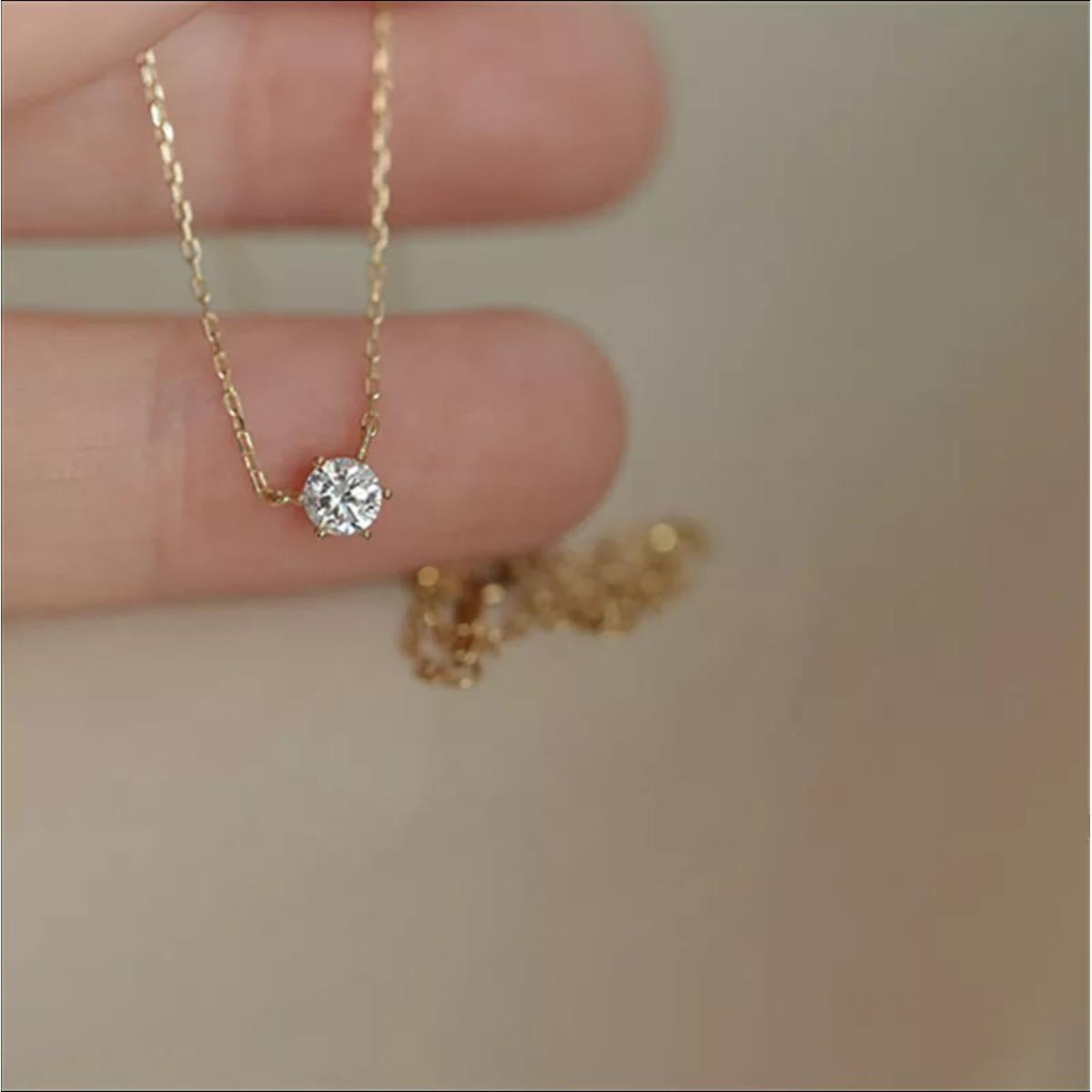 Simple Pendant Necklace for Girls & Women – Stylish Everyday Chain Jewellery