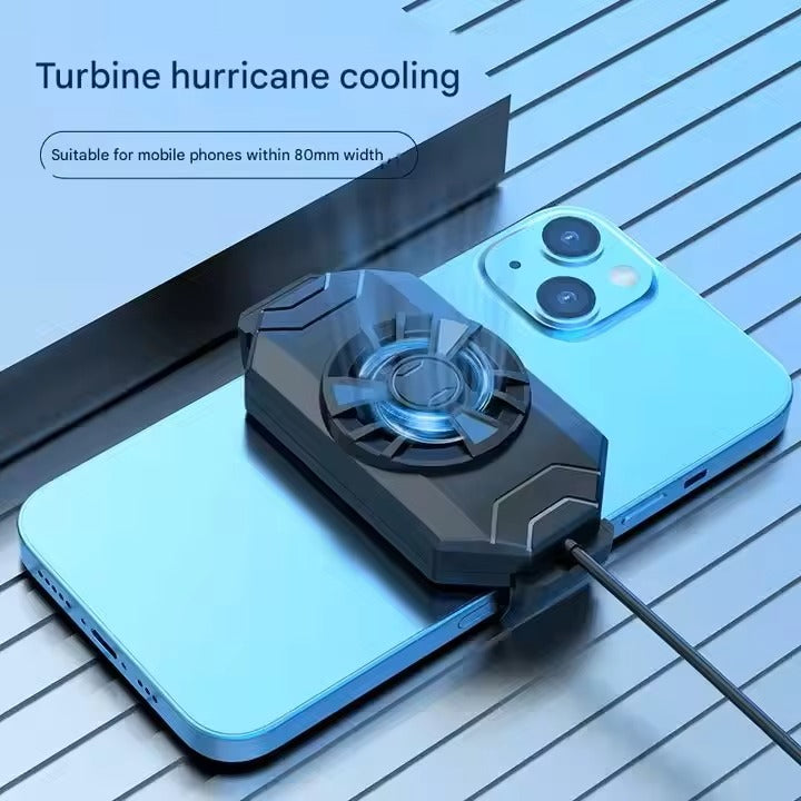 Universal Mobile Phone Gaming Cooler – Fast Cooling Fan for PUBG & Free Fire