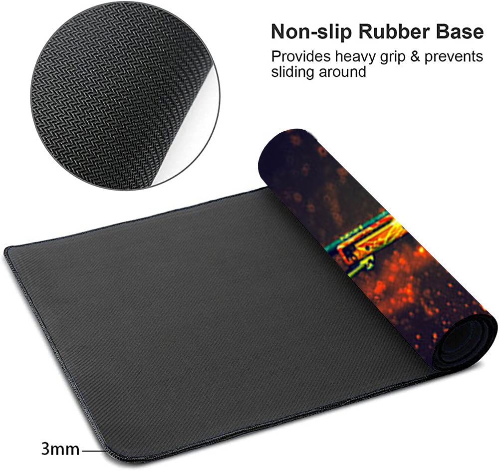 XL Large Gaming Mouse Pad – Waterproof Anti-Slip Desk Mat for PC & Laptop