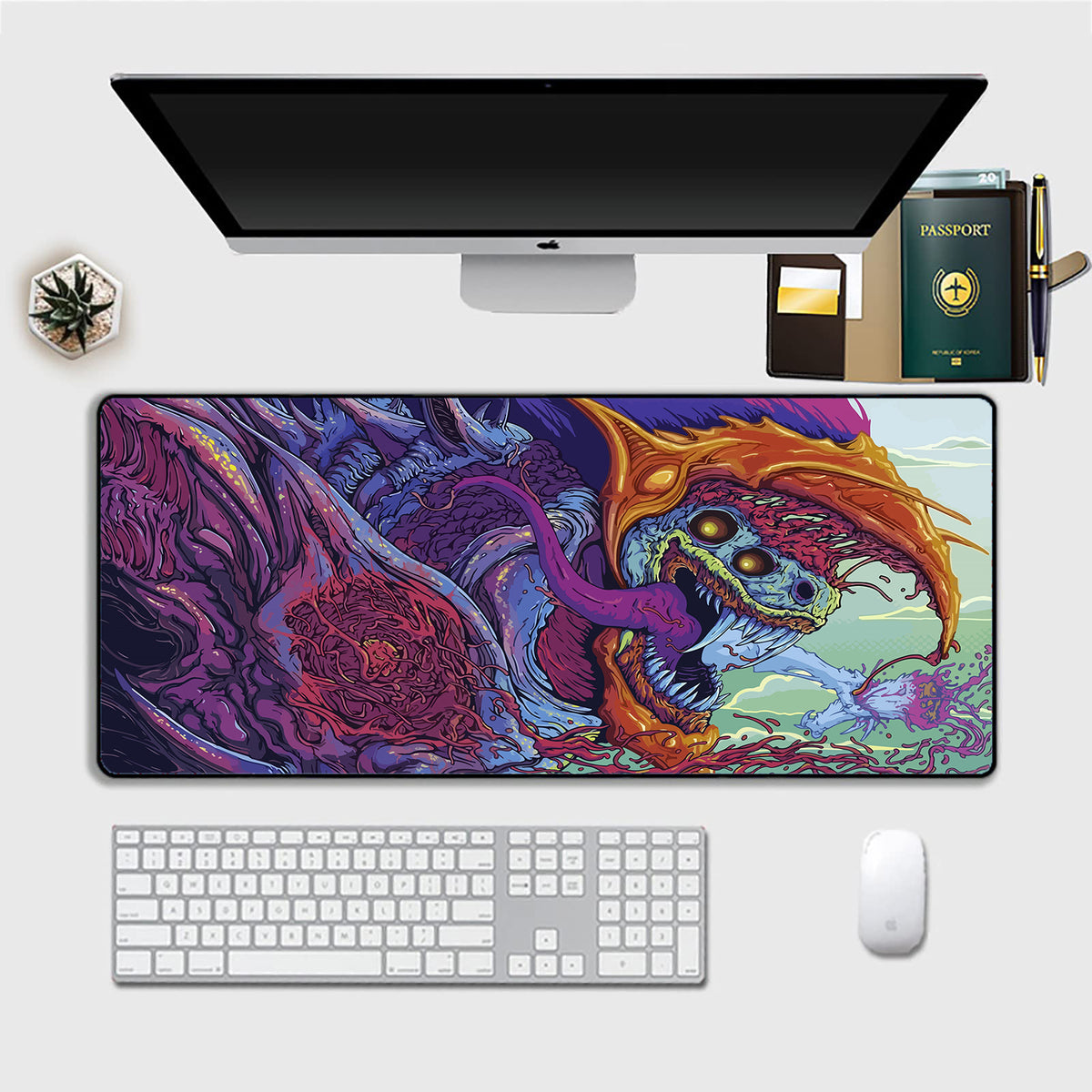 XL Large Gaming Mouse Pad – Waterproof Anti-Slip Desk Mat for PC & Laptop