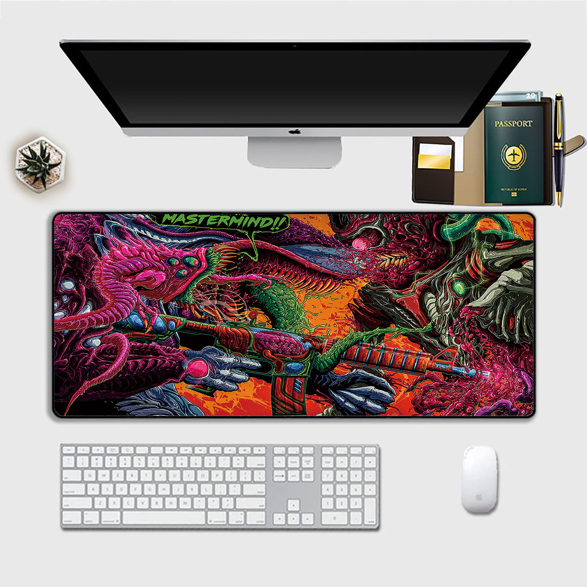 XL Large Gaming Mouse Pad – Waterproof Anti-Slip Desk Mat for PC & Laptop
