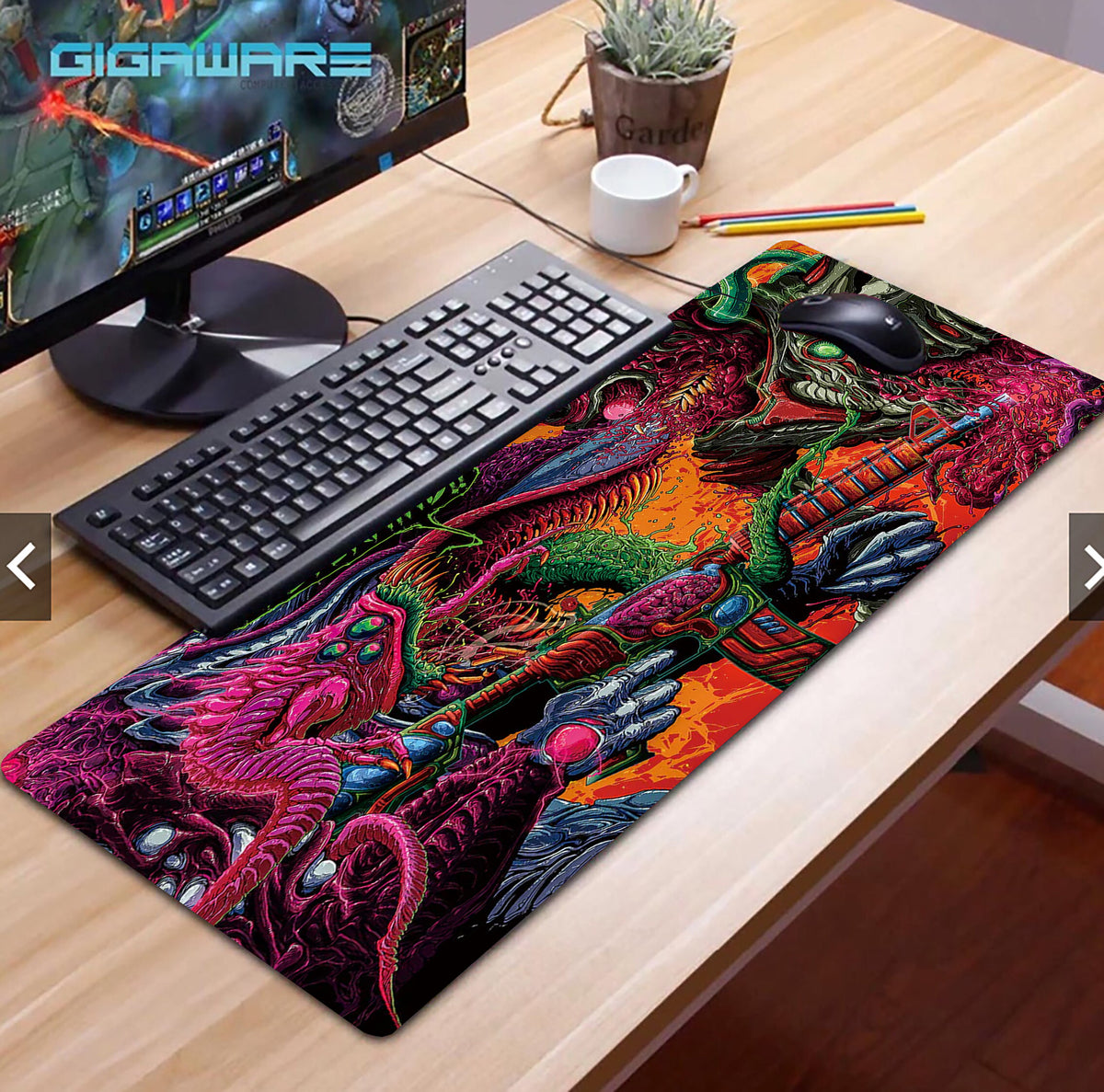 XL Large Gaming Mouse Pad – Waterproof Anti-Slip Desk Mat for PC & Laptop