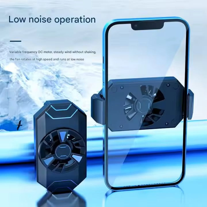 Universal Mobile Phone Gaming Cooler – Fast Cooling Fan for PUBG & Free Fire