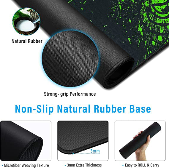 XL Large Gaming Mouse Pad – Waterproof Anti-Slip Desk Mat for PC & Laptop