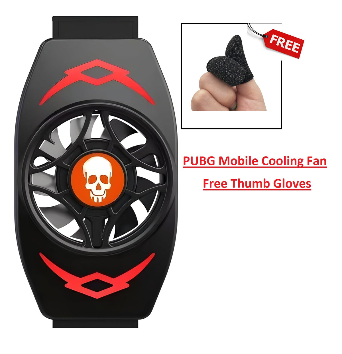 Universal Mobile Phone Gaming Cooler – Fast Cooling Fan for PUBG & Free Fire