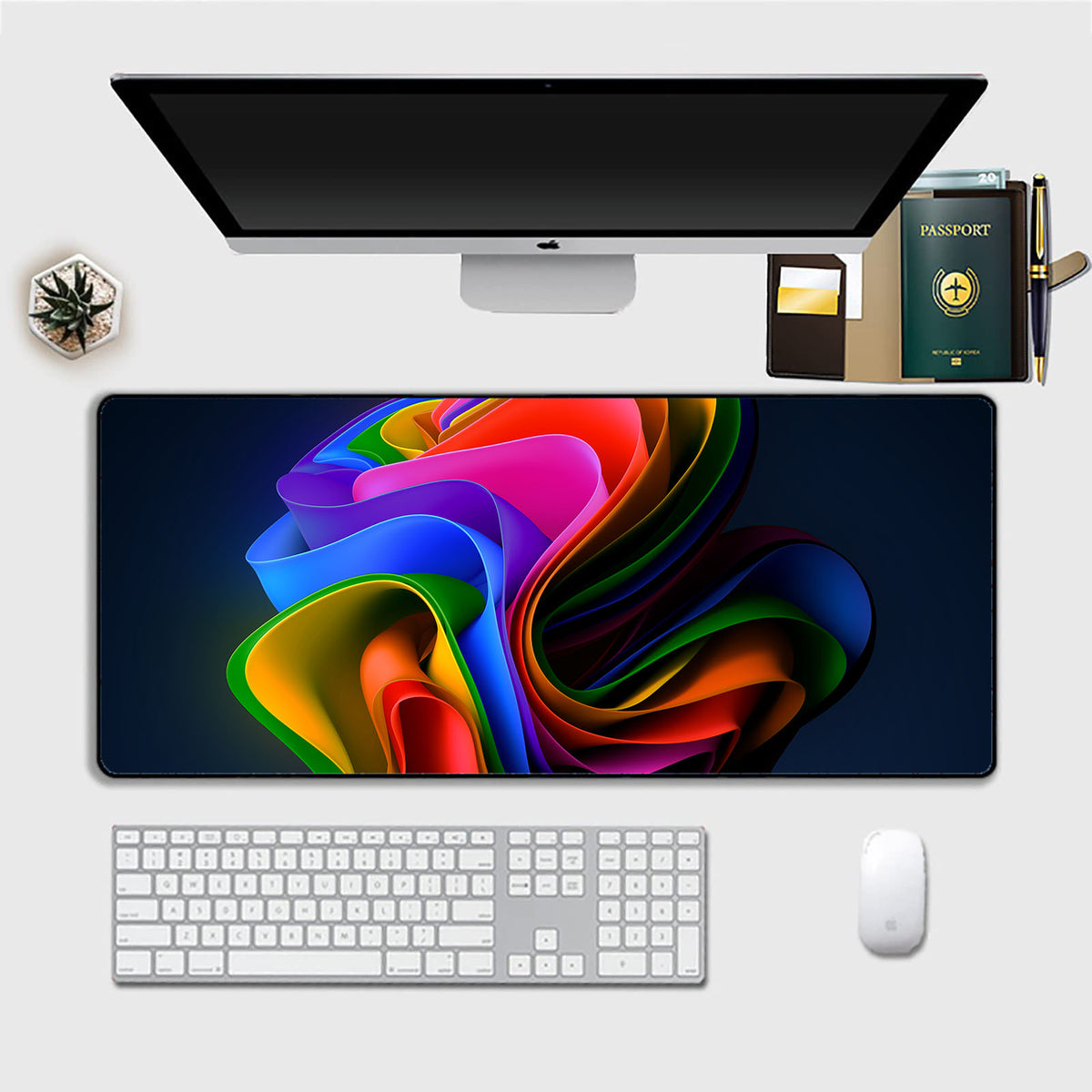 XL Large Gaming Mouse Pad – Waterproof Anti-Slip Desk Mat for PC & Laptop