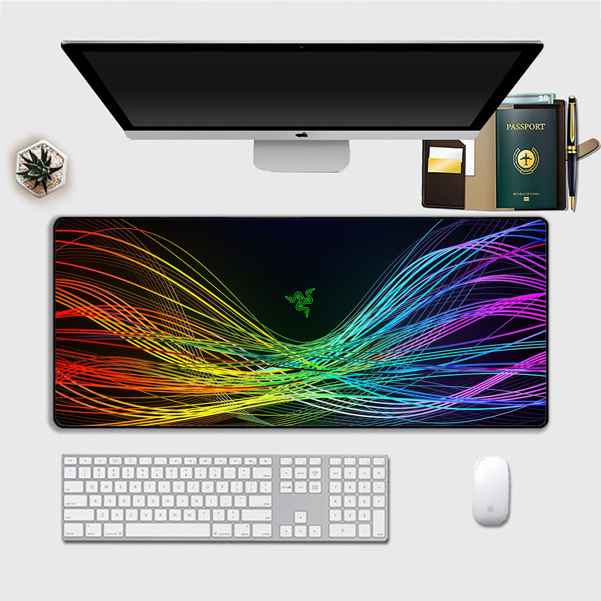 XL Large Gaming Mouse Pad – Waterproof Anti-Slip Desk Mat for PC & Laptop
