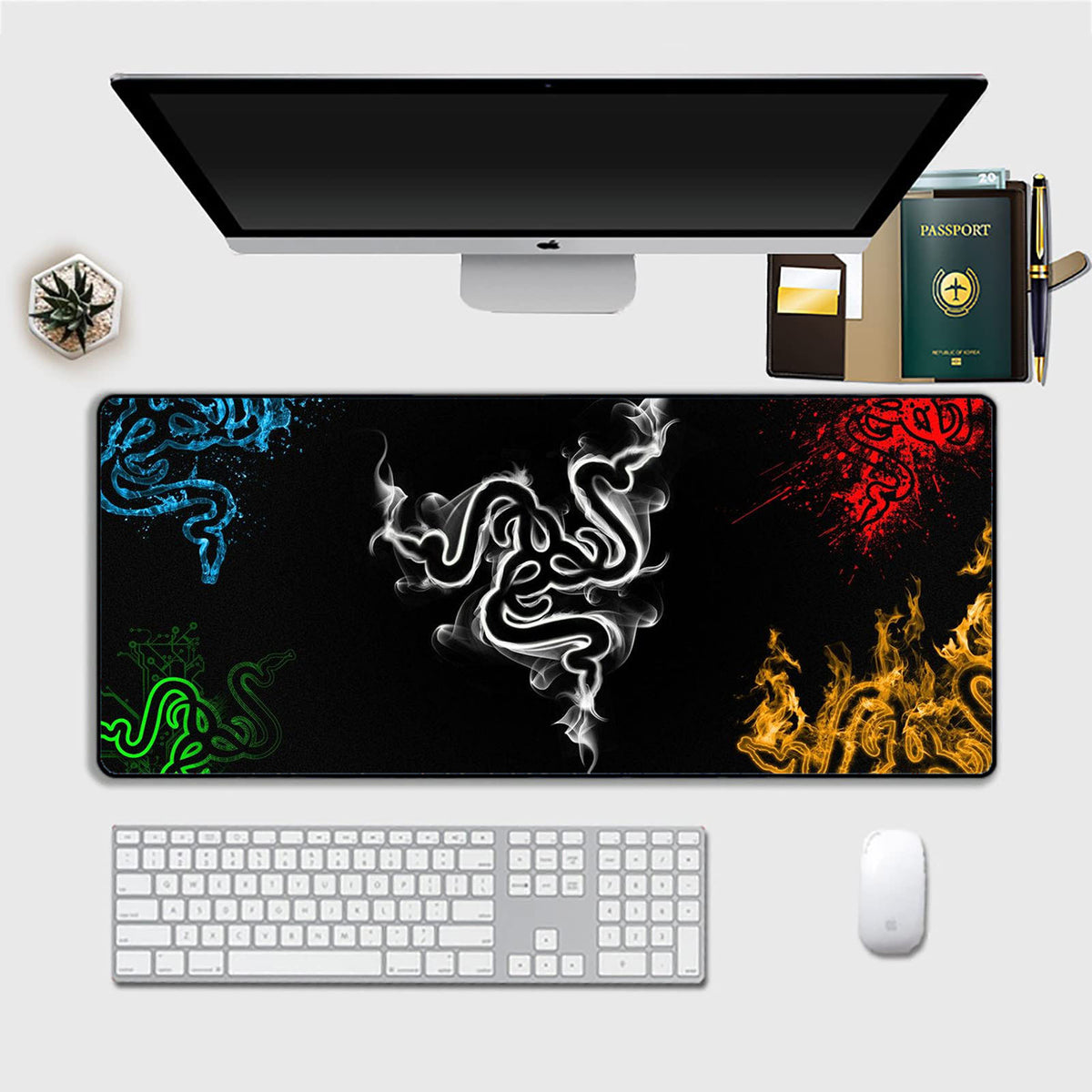 XL Large Gaming Mouse Pad – Waterproof Anti-Slip Desk Mat for PC & Laptop