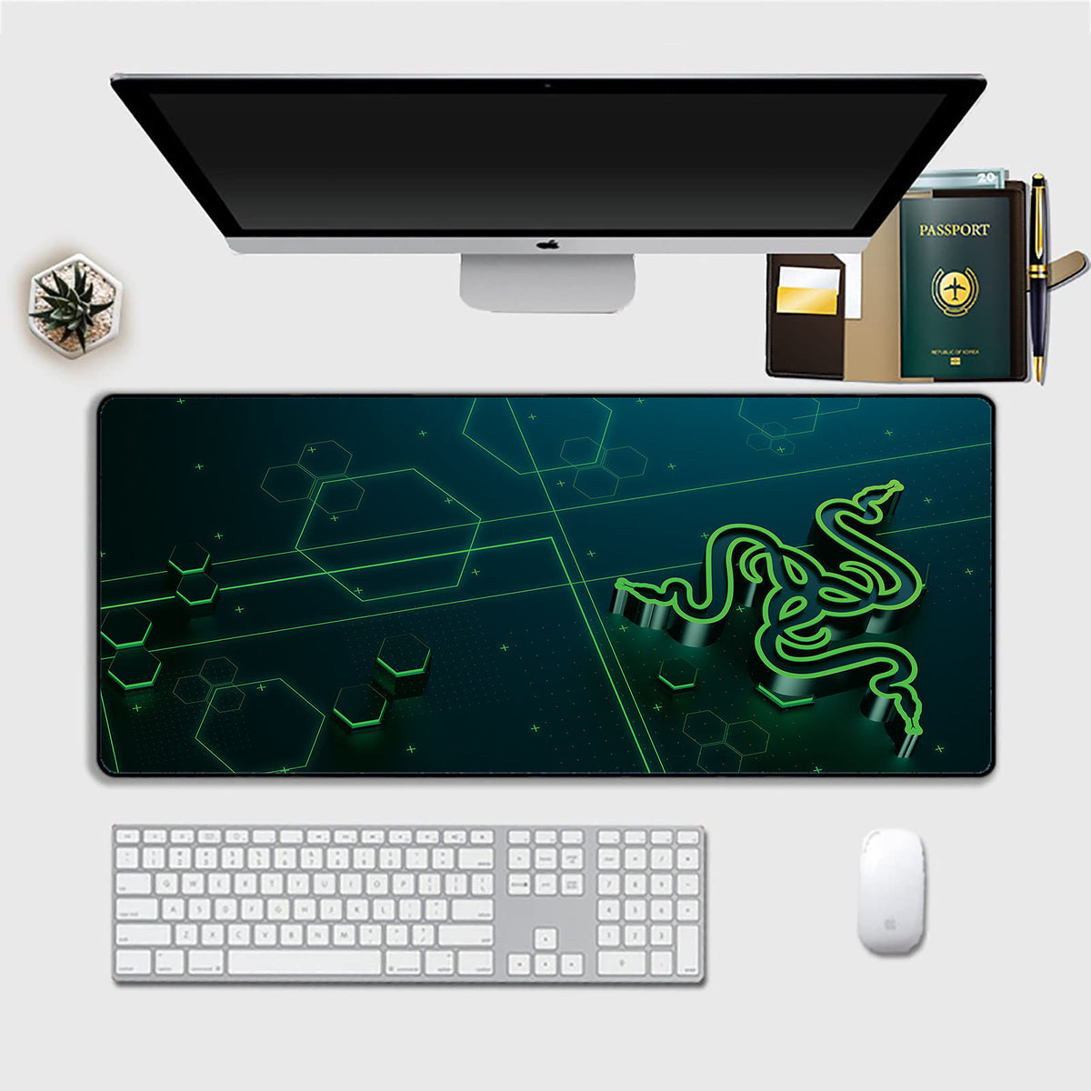 XL Large Gaming Mouse Pad – Waterproof Anti-Slip Desk Mat for PC & Laptop