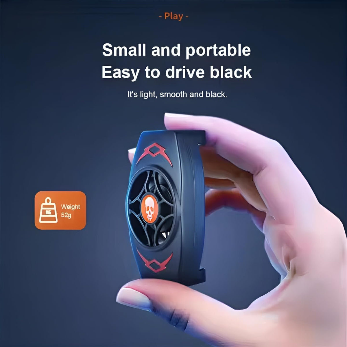 Universal Mobile Phone Gaming Cooler – Fast Cooling Fan for PUBG & Free Fire
