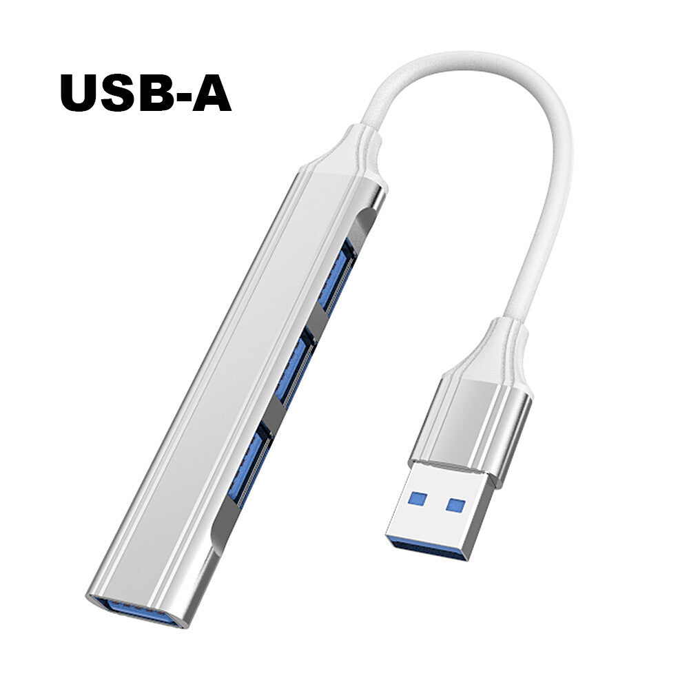 4 Port USB 3.0 Hub High Speed USB Hub Splitter for PC & Laptop