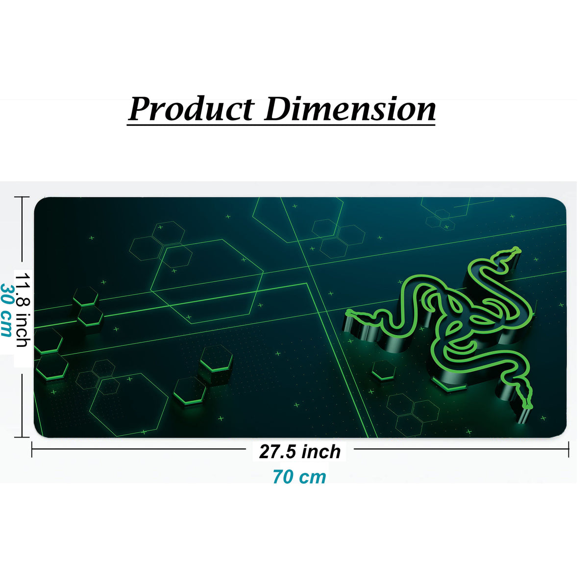 XL Large Gaming Mouse Pad – Waterproof Anti-Slip Desk Mat for PC & Laptop