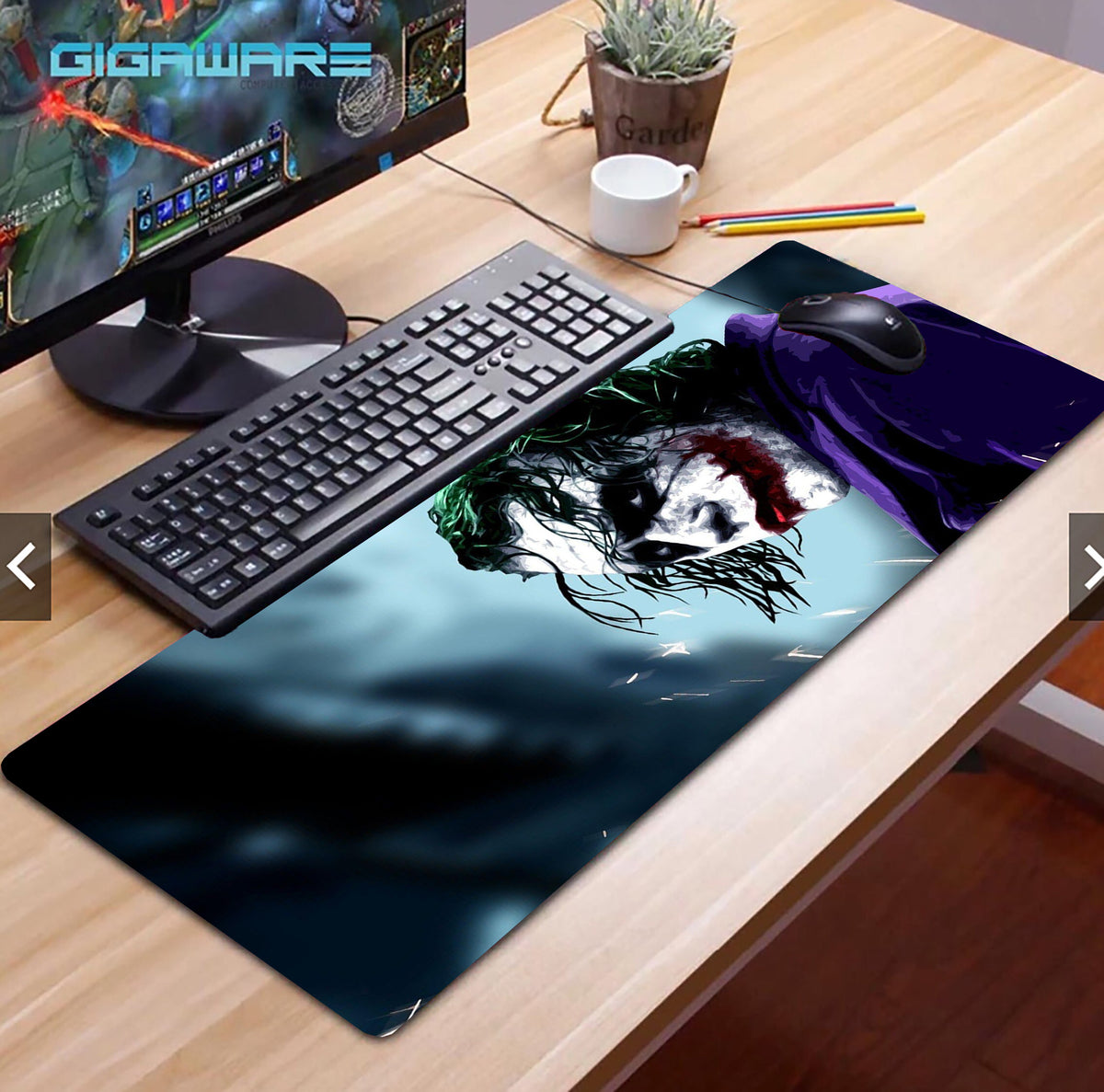 XL Large Gaming Mouse Pad – Waterproof Anti-Slip Desk Mat for PC & Laptop