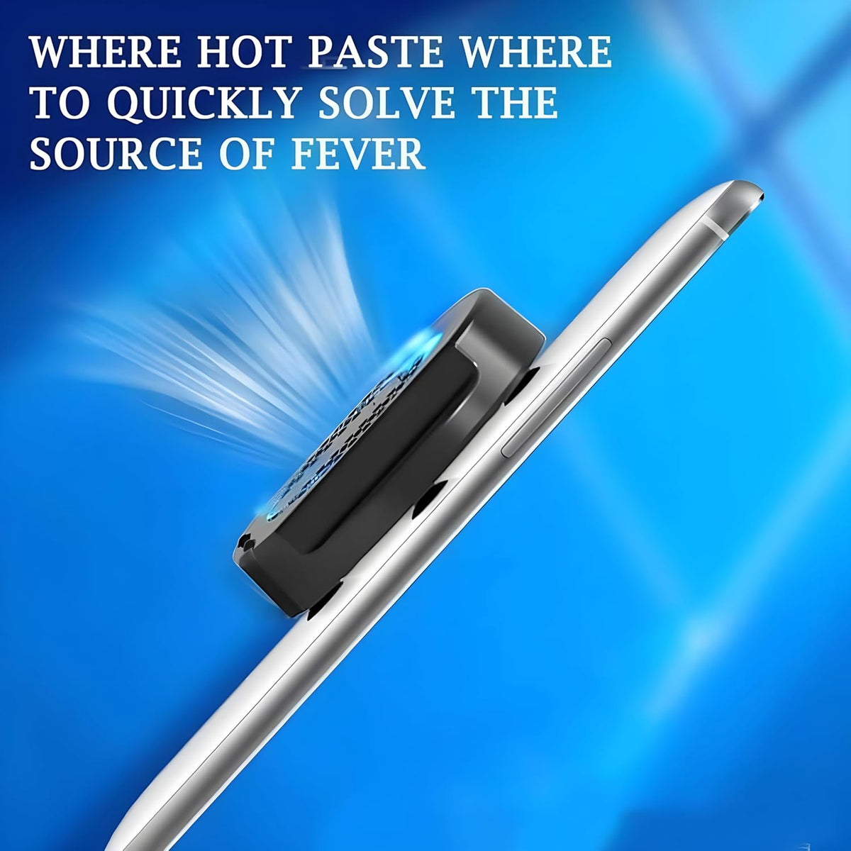 Universal Mobile Phone Gaming Cooler – Fast Cooling Fan for PUBG & Free Fire