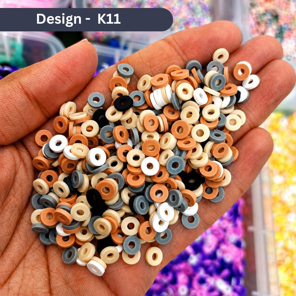 Multicolor Clay Rings for Jewelry Making – 250/500/1000/5000 Pcs Bracelet & Bead Making Supplies