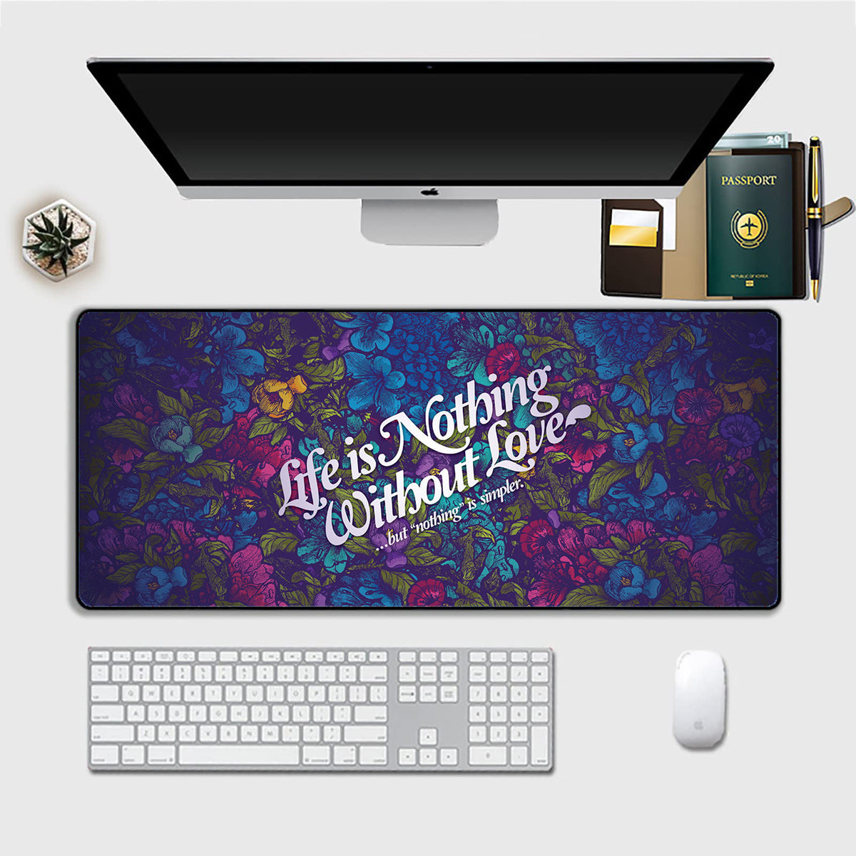 XL Large Gaming Mouse Pad – Waterproof Anti-Slip Desk Mat for PC & Laptop