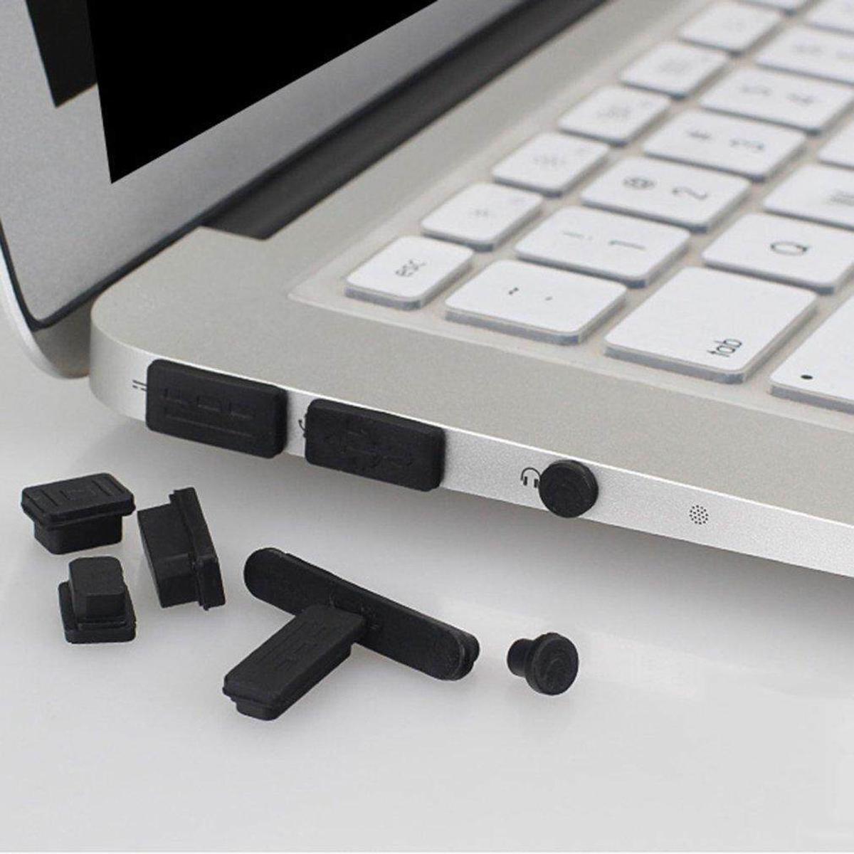16Pcs Colorful Silicone Anti-Dust Plugs for Laptop & Computer Ports | USB Dust Proof Covers & Protective Port Stoppers
