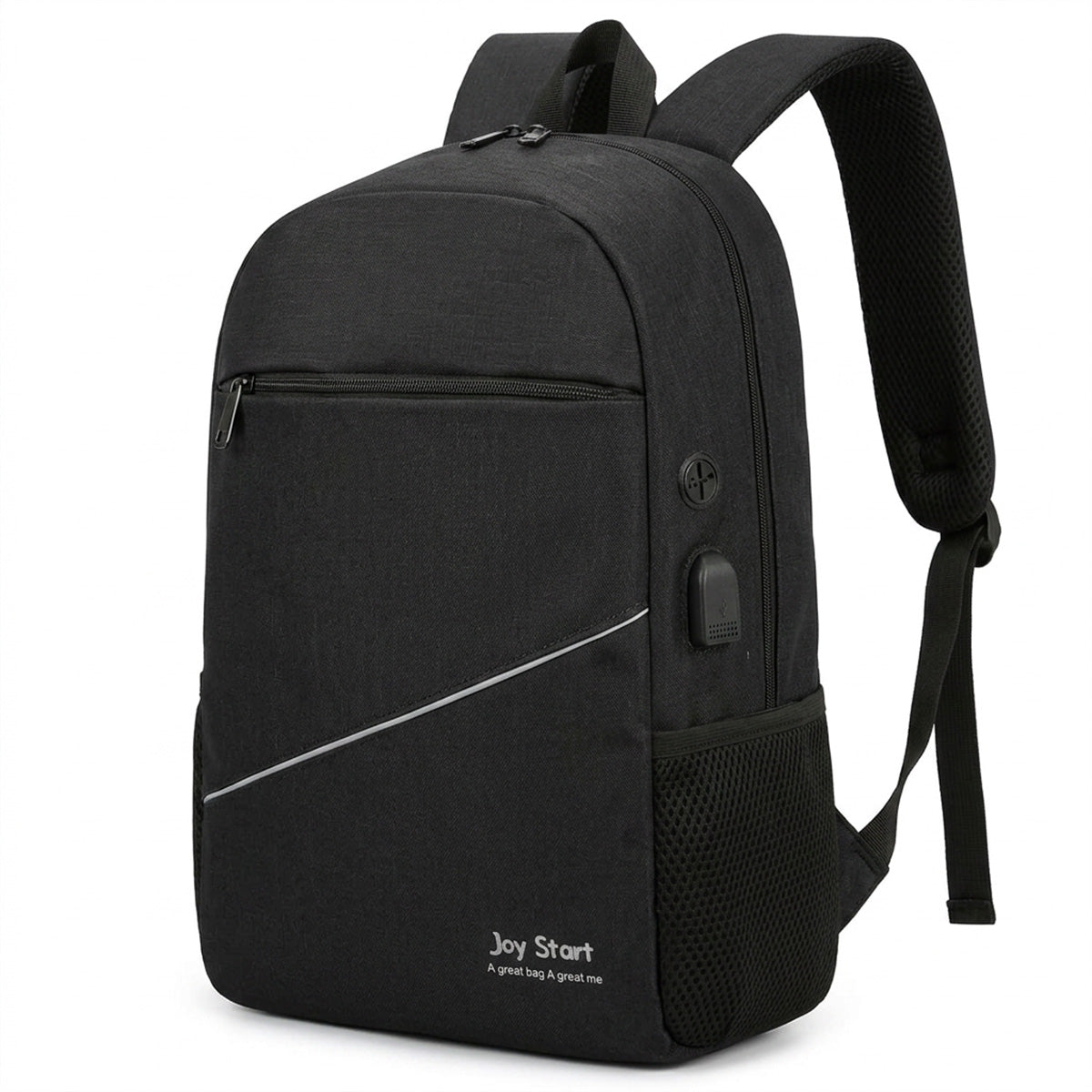 Waterproof Laptop Backpack with USB Charging Port – Stylish Travel & Office Bag