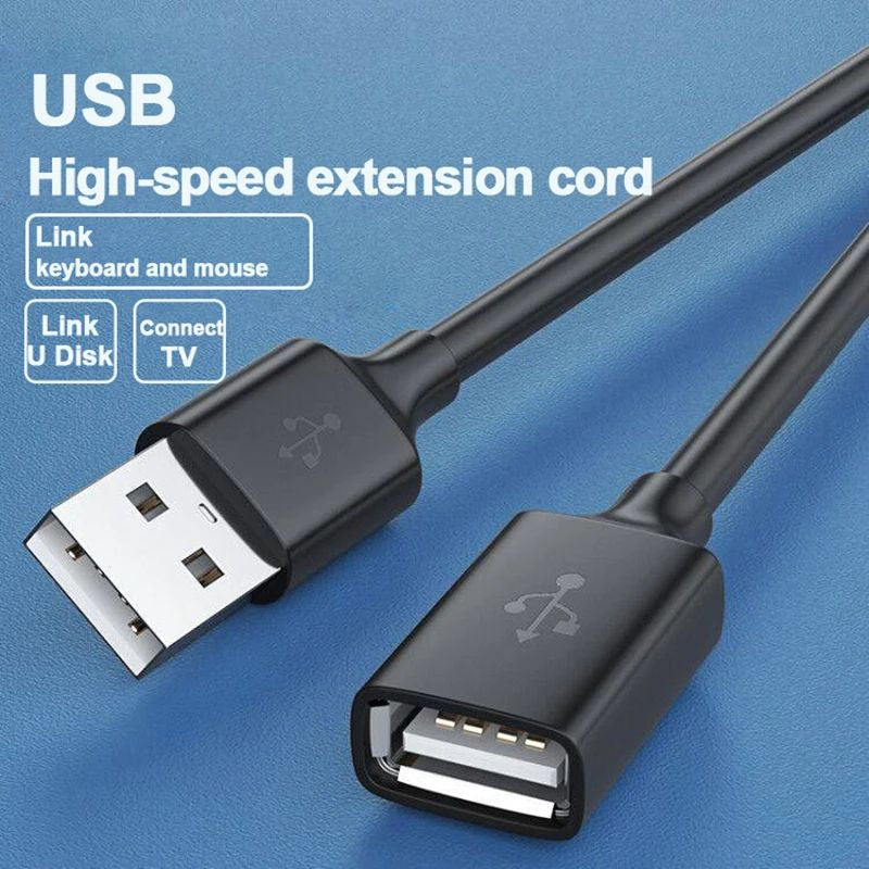 USB 3.0 Extension Cable 1.5M ⚡ | High-Speed Data & Charging