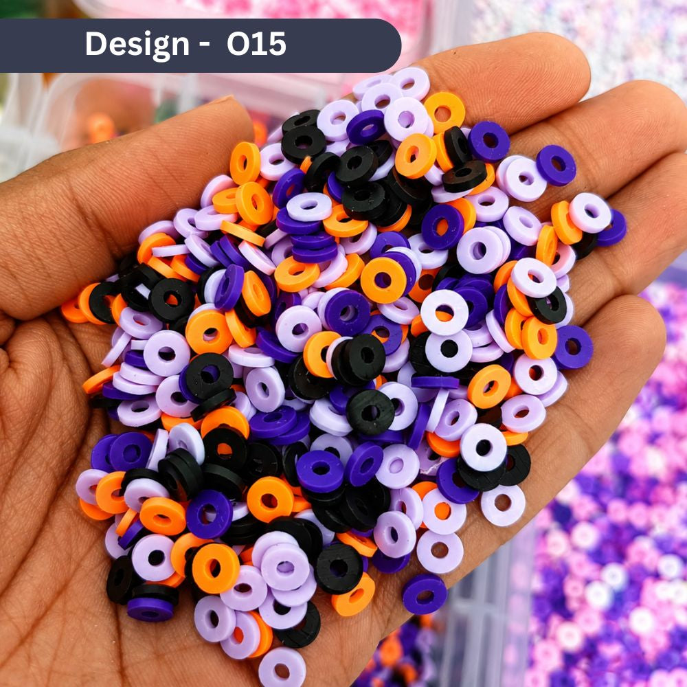 Multicolor Clay Rings for Jewelry Making – 250/500/1000/5000 Pcs Bracelet & Bead Making Supplies
