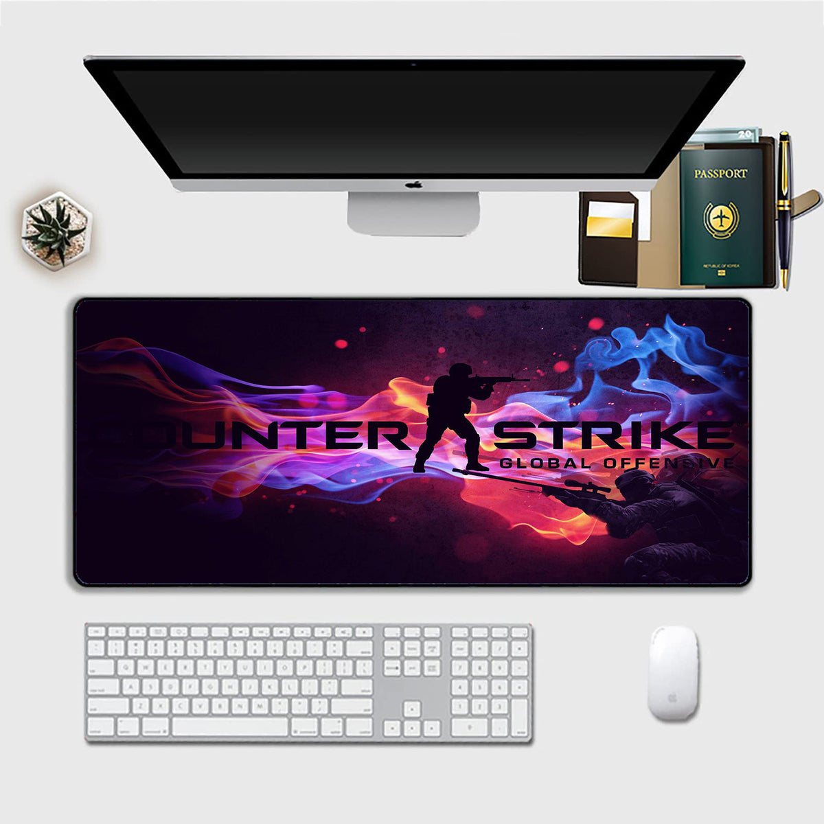 XL Large Gaming Mouse Pad – Waterproof Anti-Slip Desk Mat for PC & Laptop