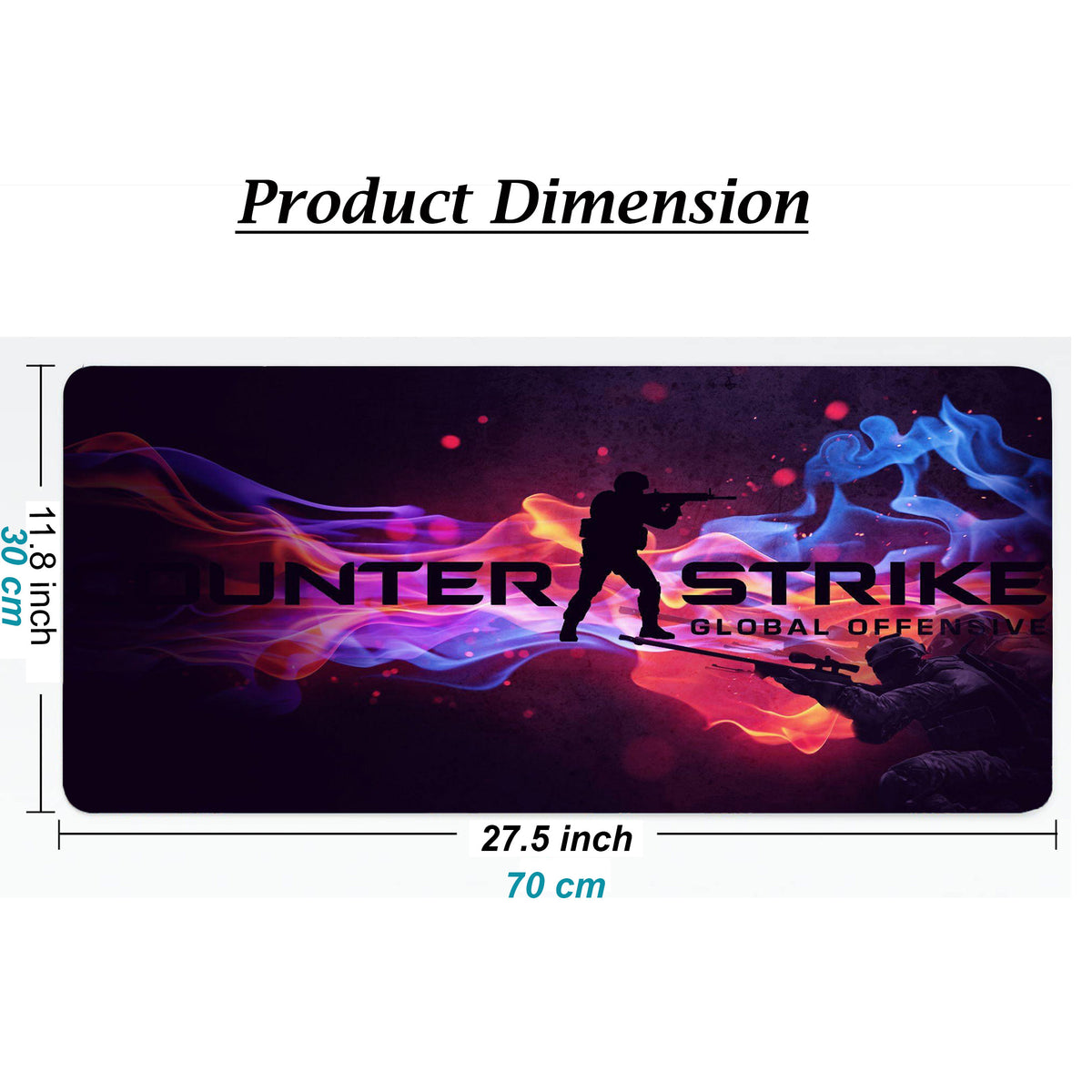 XL Large Gaming Mouse Pad – Waterproof Anti-Slip Desk Mat for PC & Laptop