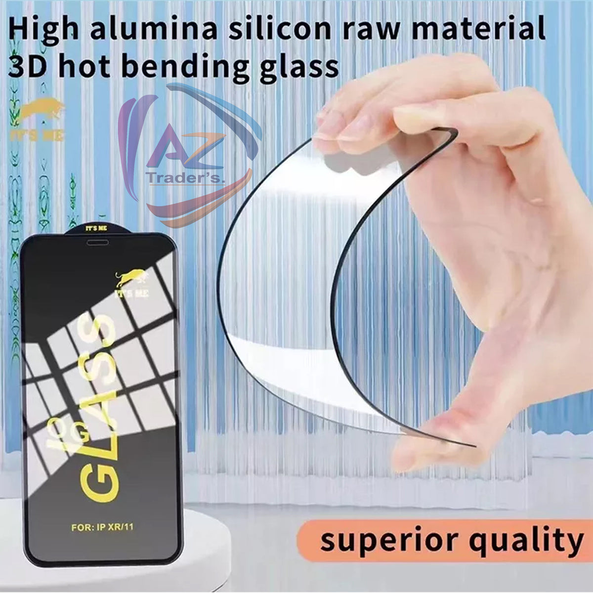 Gorilla Glass Screen Protector for Samsung Galaxy A54 5G – Full Edge-to-Edge Tempered Glass Screen Guard