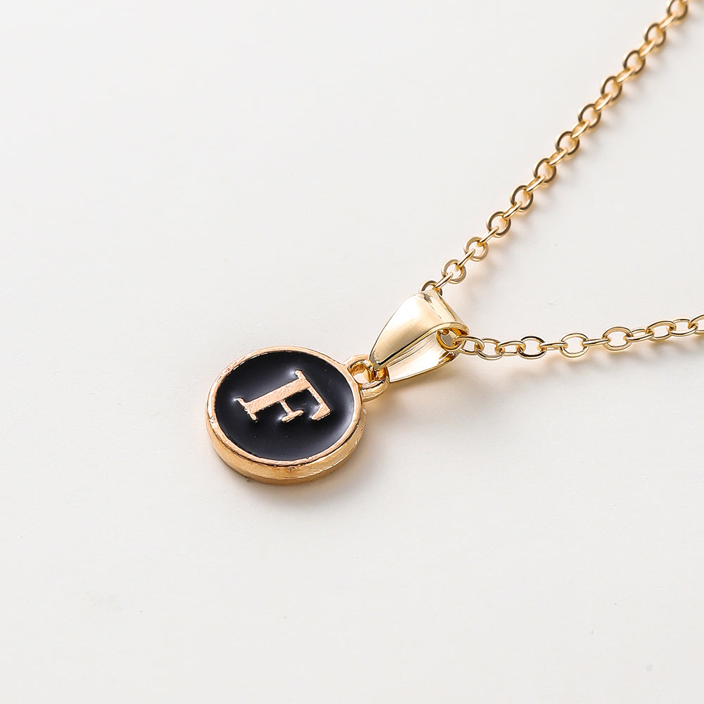 A to Z Alphabet Necklace for Men & Women | Initial Pendant Name Jewelry Gift
