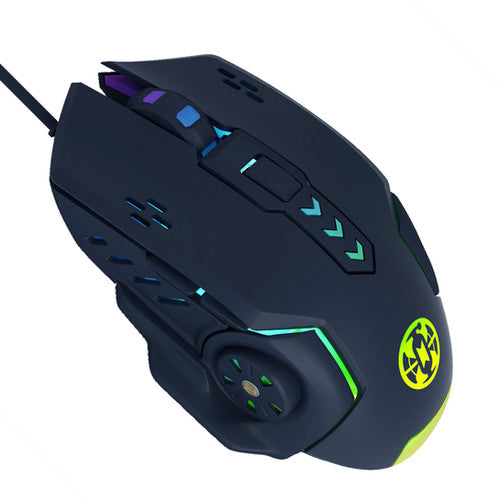 6-Button RGB Gaming Mouse with Side Buttons – USB Wired Mouse for PC & Laptop