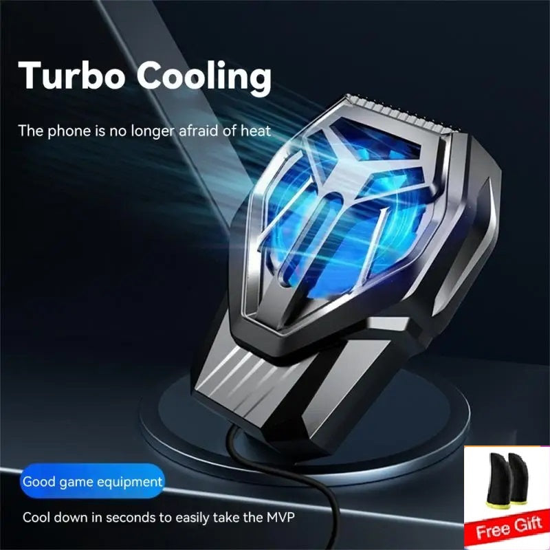 Universal Mobile Phone Gaming Cooler – Fast Cooling Fan for PUBG & Free Fire