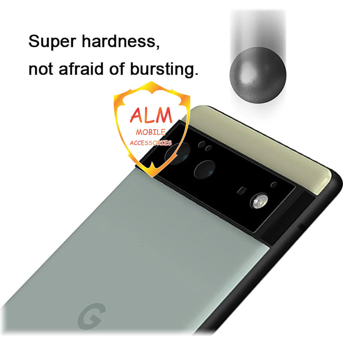 3D Tempered Glass Camera Lens Protector for Google Pixel 6 Pro – Premium Camera Lens Protection