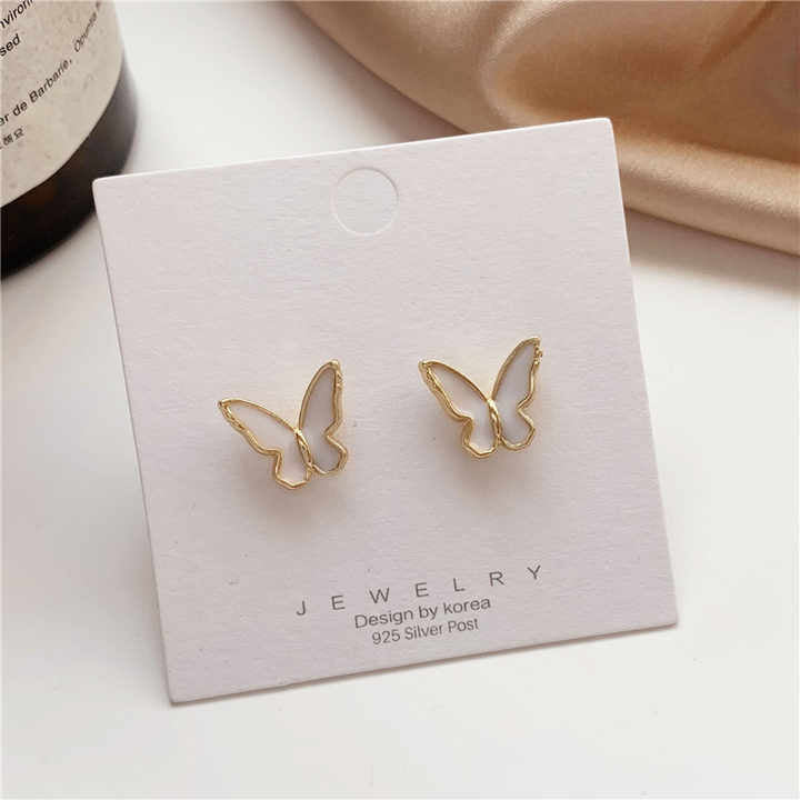 Korean-Style Gold Earrings for Girls & Women – Trendy Fashion Jewellery