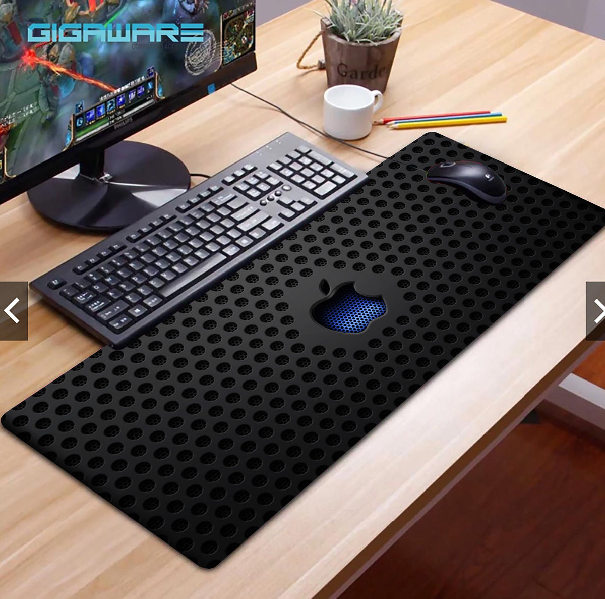 XL Large Gaming Mouse Pad – Waterproof Anti-Slip Desk Mat for PC & Laptop