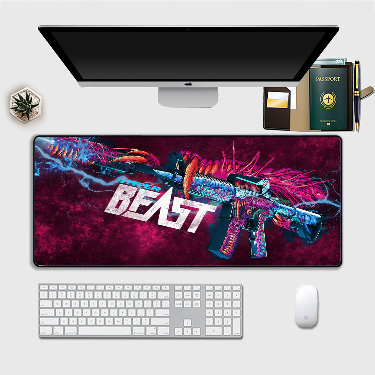 XL Large Gaming Mouse Pad – Waterproof Anti-Slip Desk Mat for PC & Laptop