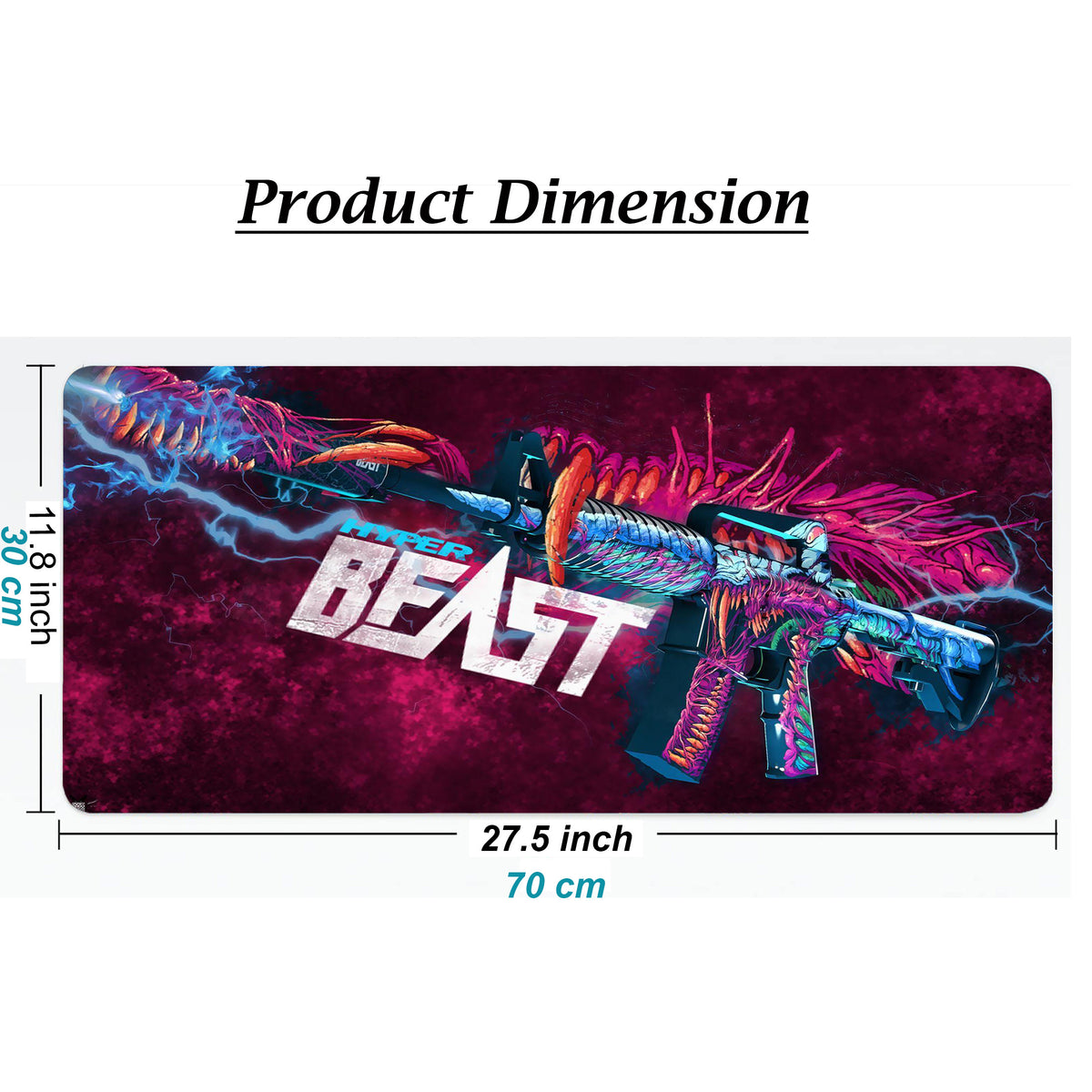 XL Large Gaming Mouse Pad – Waterproof Anti-Slip Desk Mat for PC & Laptop