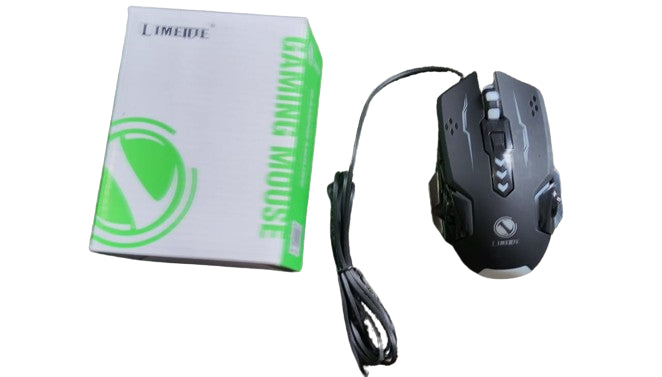6-Button RGB Gaming Mouse with Side Buttons – USB Wired Mouse for PC & Laptop