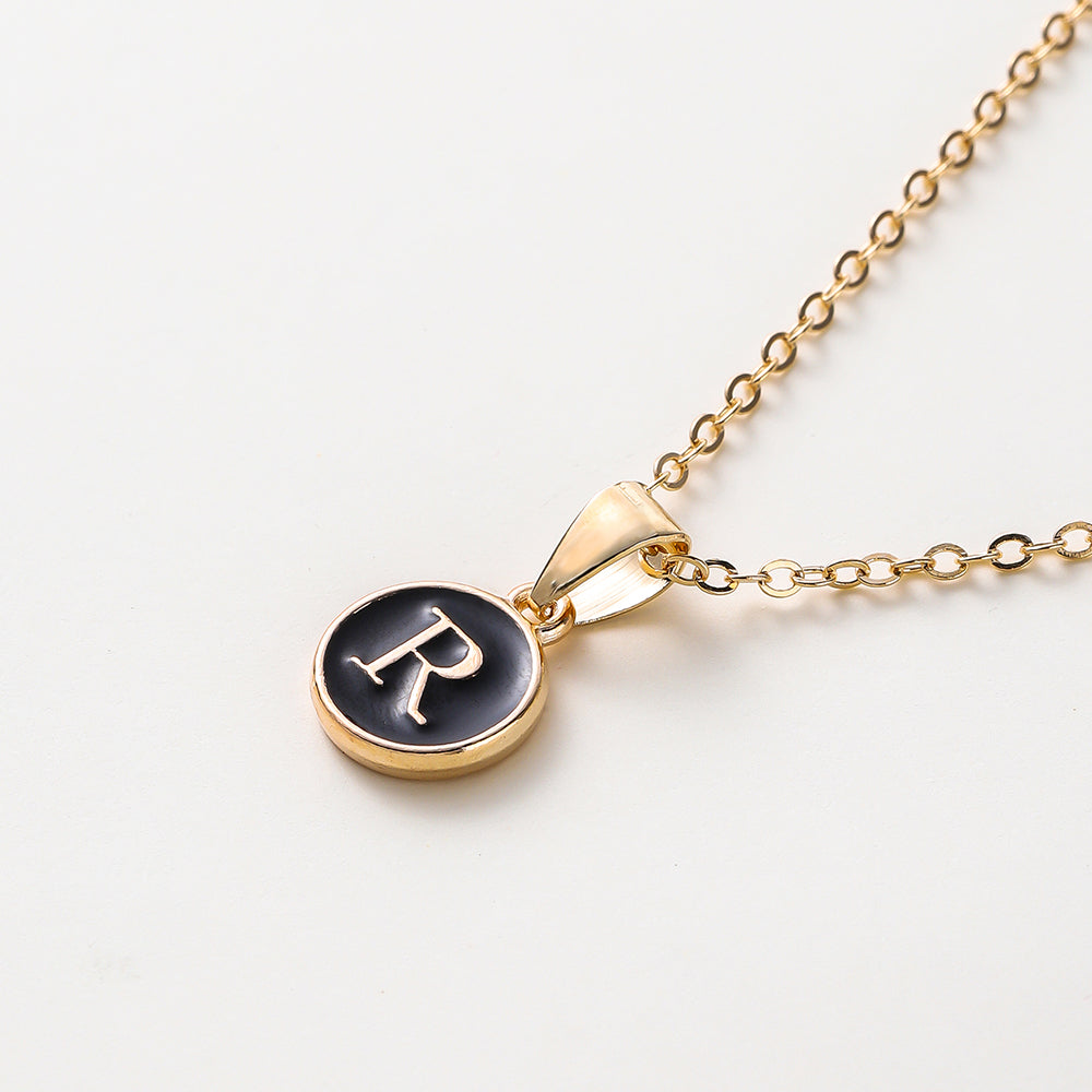 A to Z Alphabet Necklace for Men & Women | Initial Pendant Name Jewelry Gift