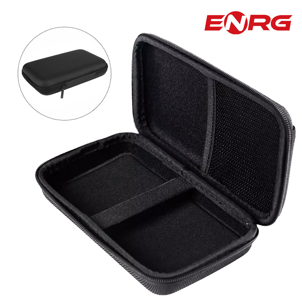 External Hard Drive Case Portable HDD SSD Storage Pouch with Memory Card Holder