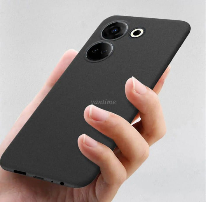 Tecno Camon 20 & Camon 20 Pro Soft Sandstone Matte Case – Slim Protective Back Cover