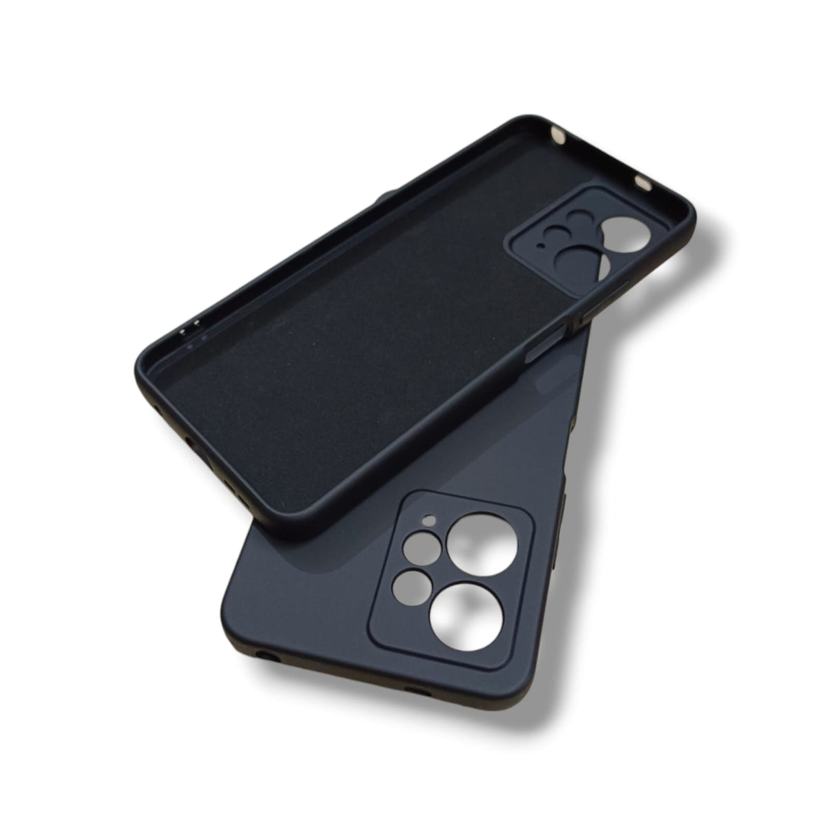 Redmi Note 12 4G Soft Matte TPU Case – Slim Silicone Back Cover with Camera Protection, Anti-Scratch & Shockproof Design