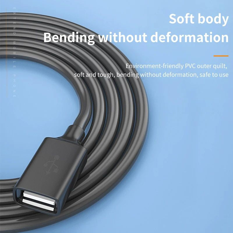 USB 3.0 Extension Cable 1.5M ⚡ | High-Speed Data & Charging