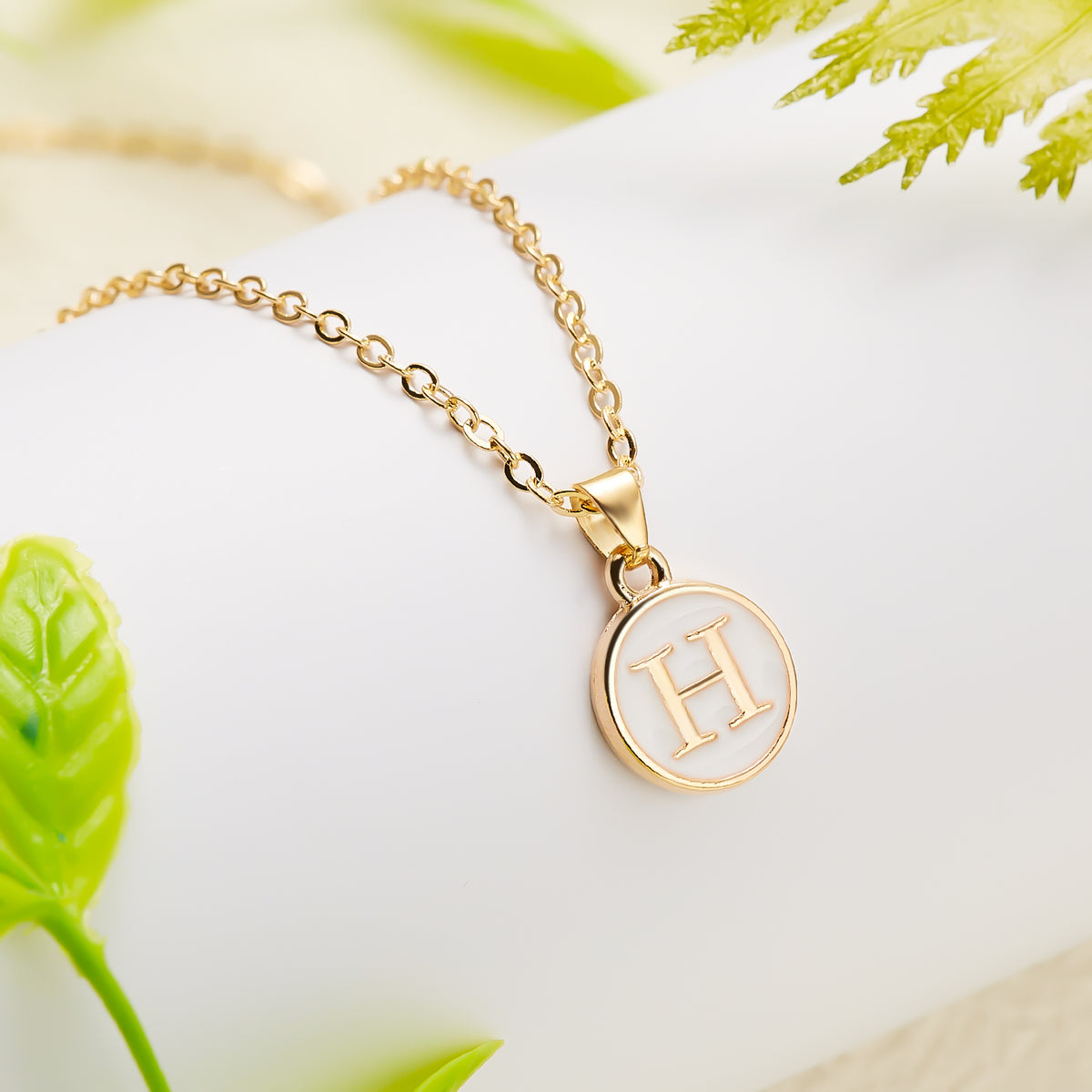 A to Z Alphabet Necklace for Men & Women | Initial Pendant Name Jewelry Gift