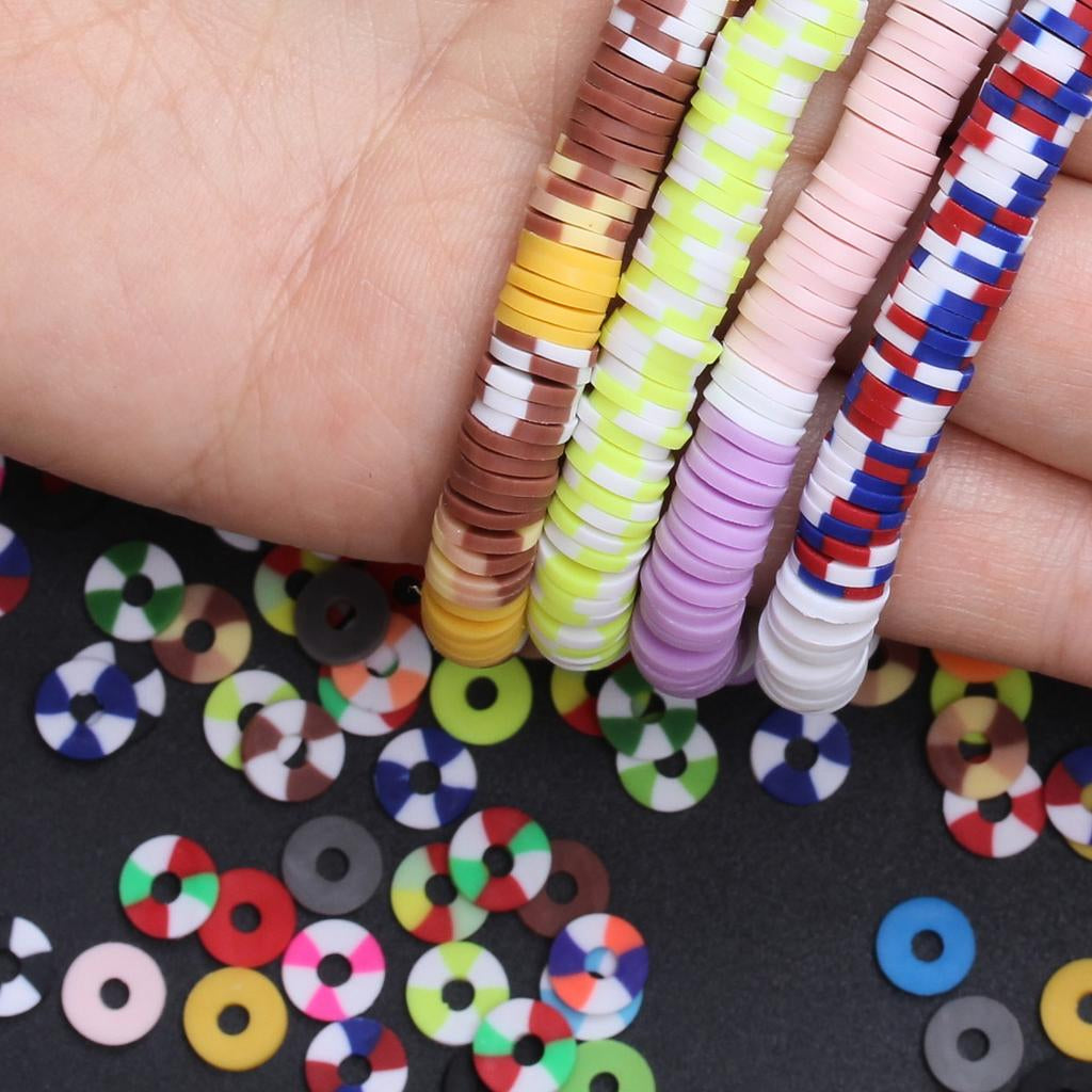 Multicolor Clay Rings for Jewelry Making – 250/500/1000/5000 Pcs Bracelet & Bead Making Supplies