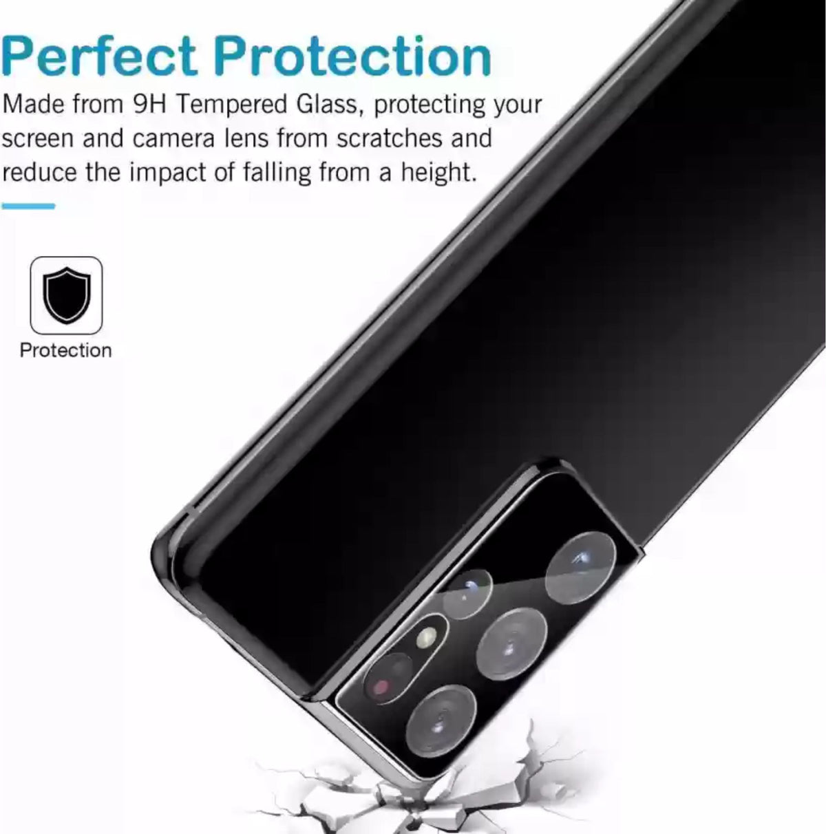 3D Tempered Glass Camera Lens Protector for Google Pixel 6 Pro – Premium Camera Lens Protection