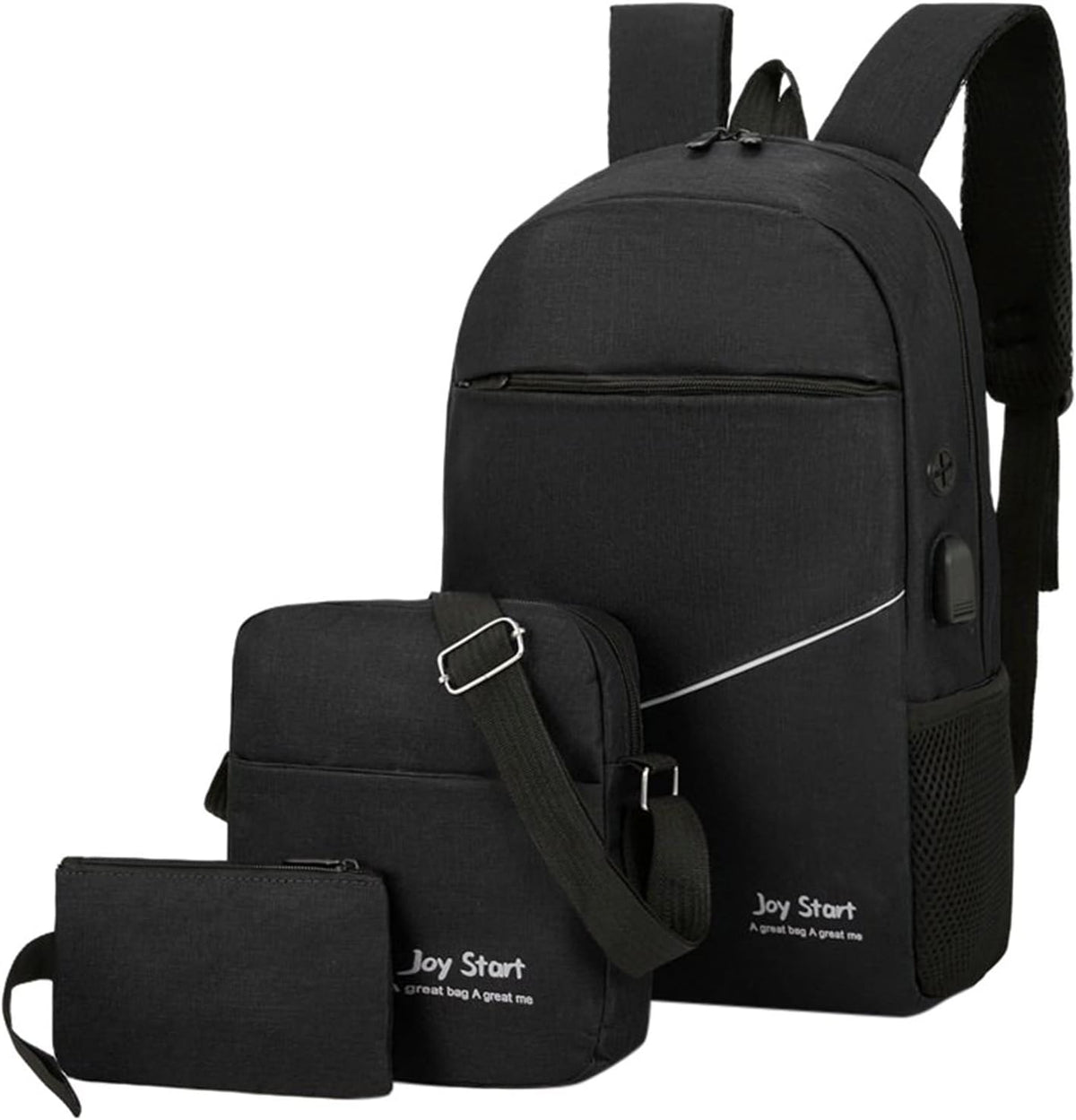 Waterproof Laptop Backpack with USB Charging Port – Stylish Travel & Office Bag